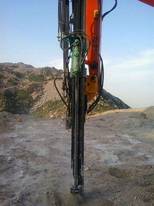 HC20 Excavator Mounted Rock Drill