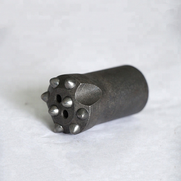 Tapered Rock Drilling Tools Short Skirt Button Bits