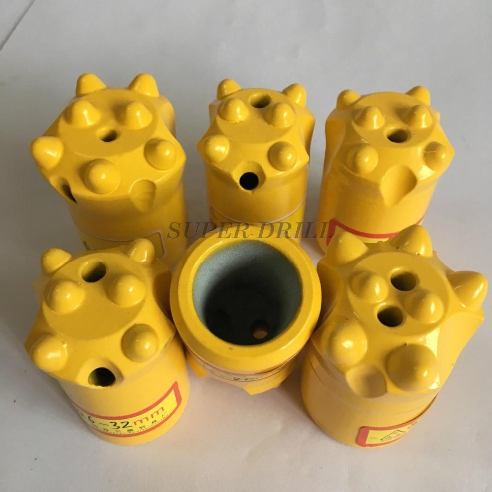 High Quality 7 Button 36mm 38mm Button Taper Quarry Rock Drill Bit Bits For Mining