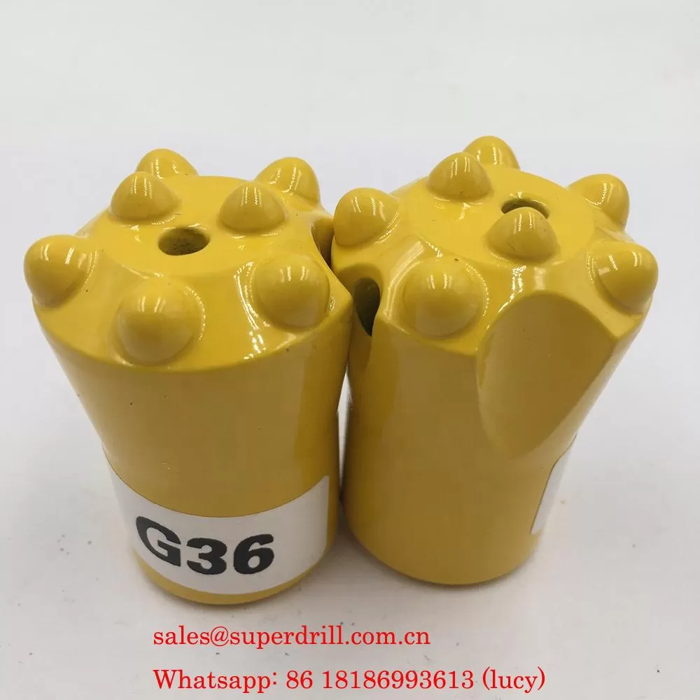 Botão cônico de 36mm