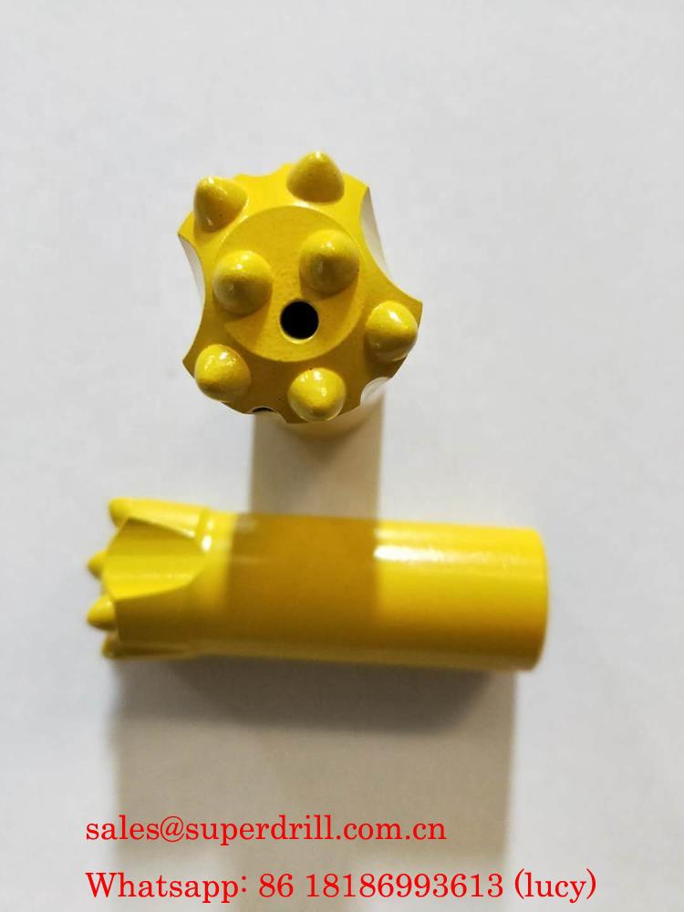 Brocas de botão cônico de carboneto de tungstênio.