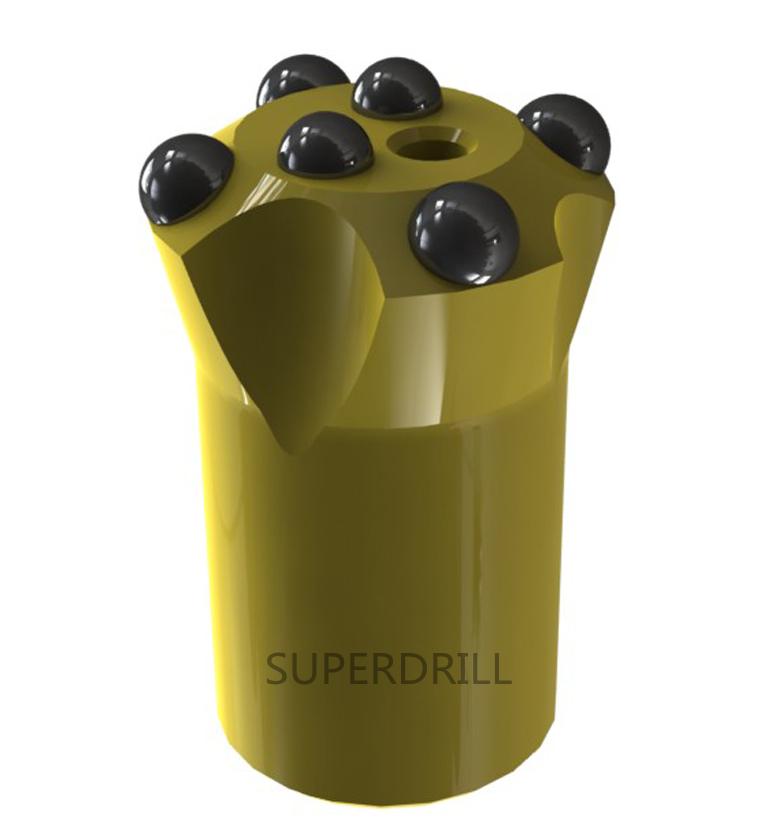 Q6-34mm-7degree Сплющенная кнопка бит