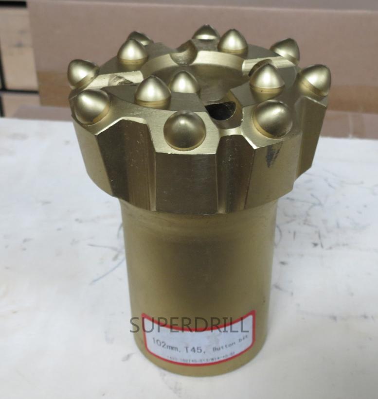 Q13-102mm-T45 Кнопка резьбы бит