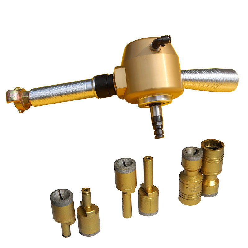 Ручной пневматический кнопочный дробильный станок